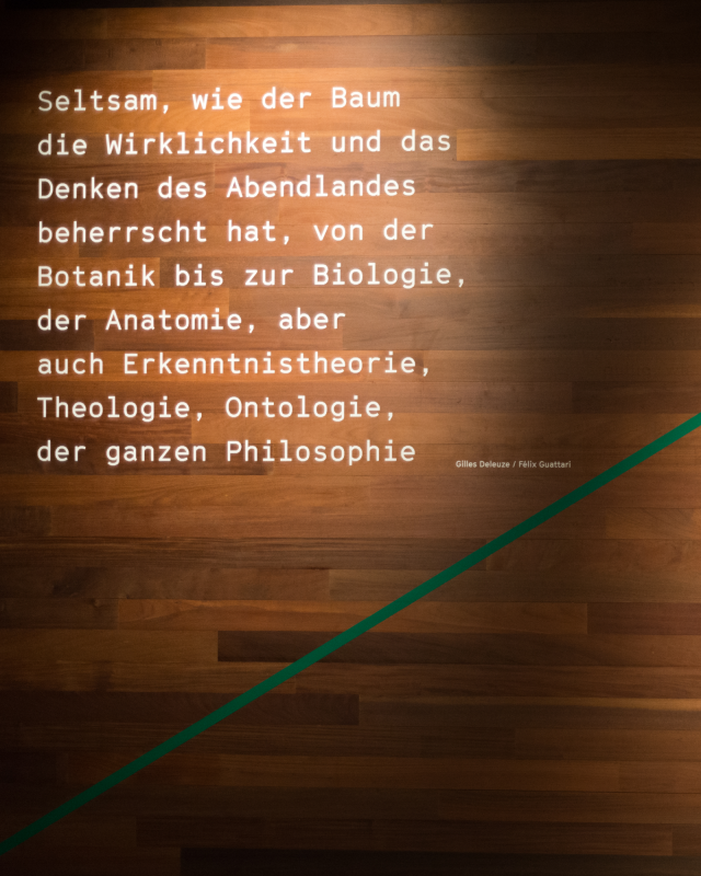 Folienschnitte als Texte Museum