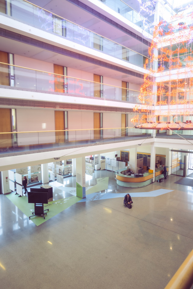 Eingangshalle der Versicherungshalle München