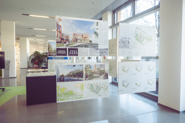 spezielles Hängesystem mit Direktdruck auf Wabenkarton