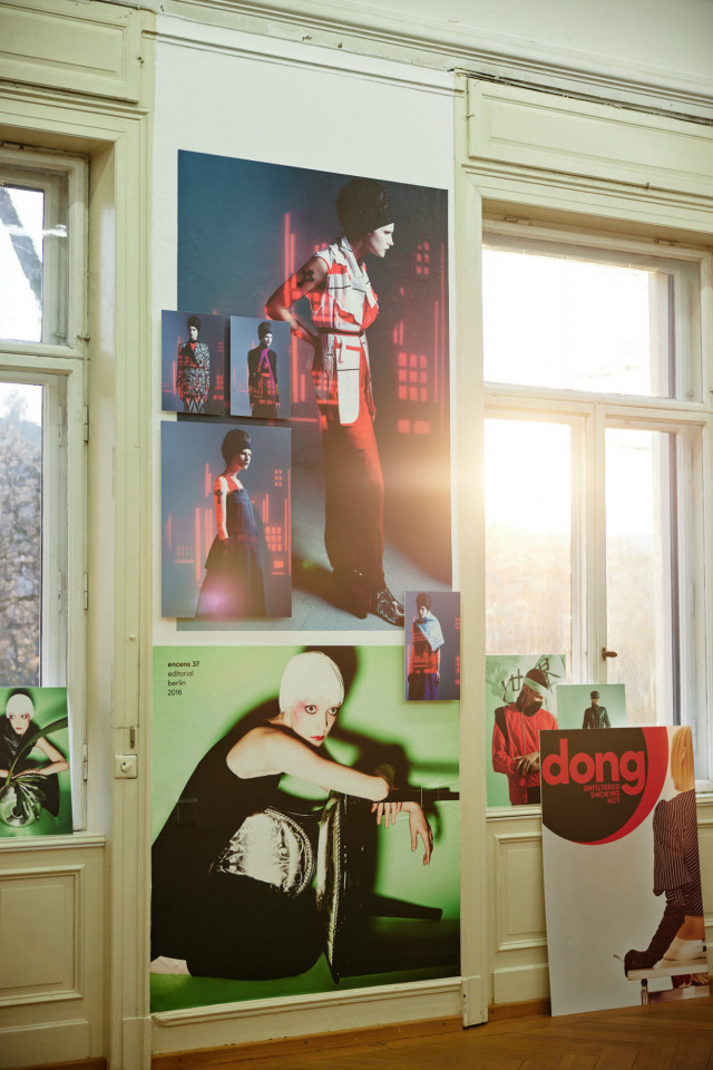 Direktdruck für Ausstellung in der Villa Merkel