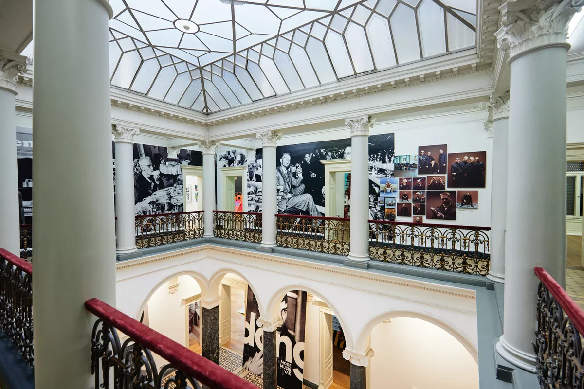 große Halle in der Villa Merkel in Esslingen