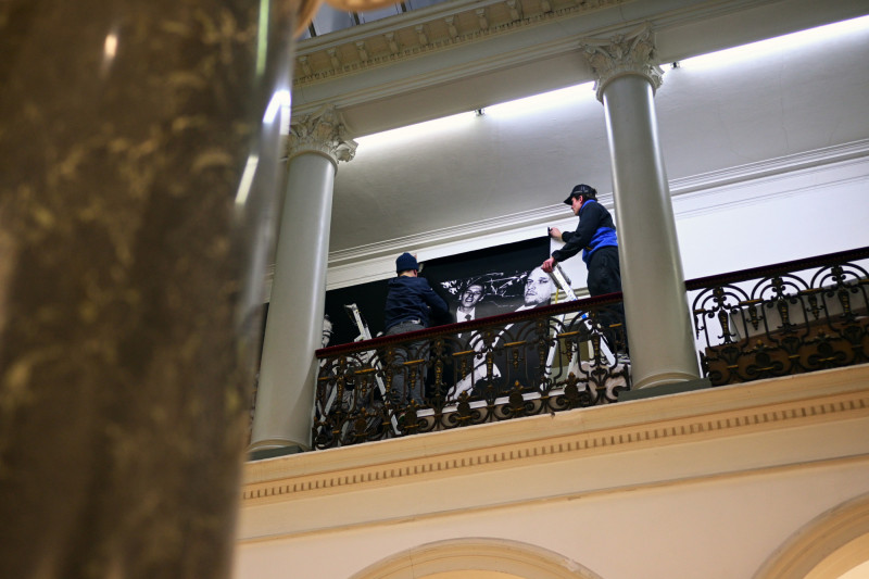 Montagearbeiten in der Villa Merkel von rosspartner