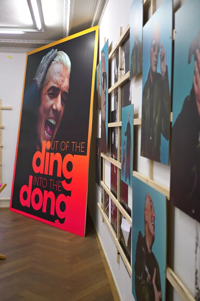 Falco in der Villa Merkel