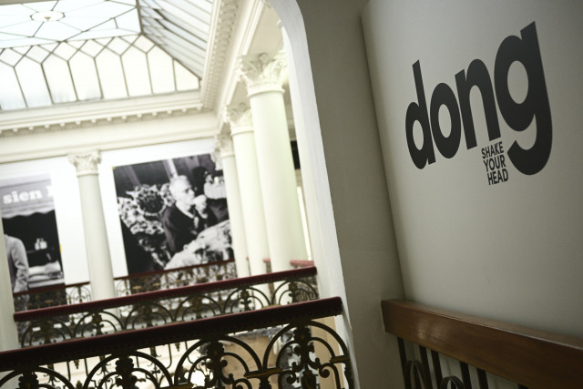 Folienschnitt in der Villa Merkel