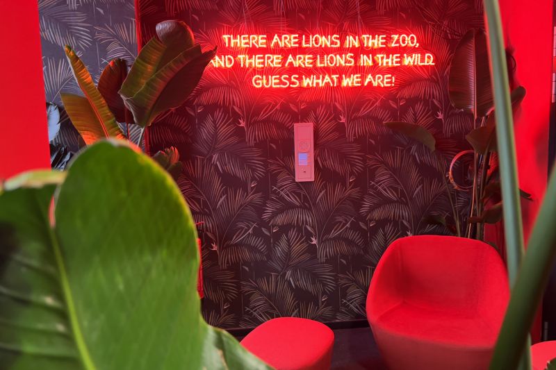 Neon Schriftzug in Karlsruhe