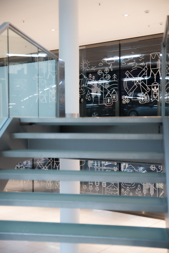 Folienschnitte in der Stuttgarter Schwabengalerie