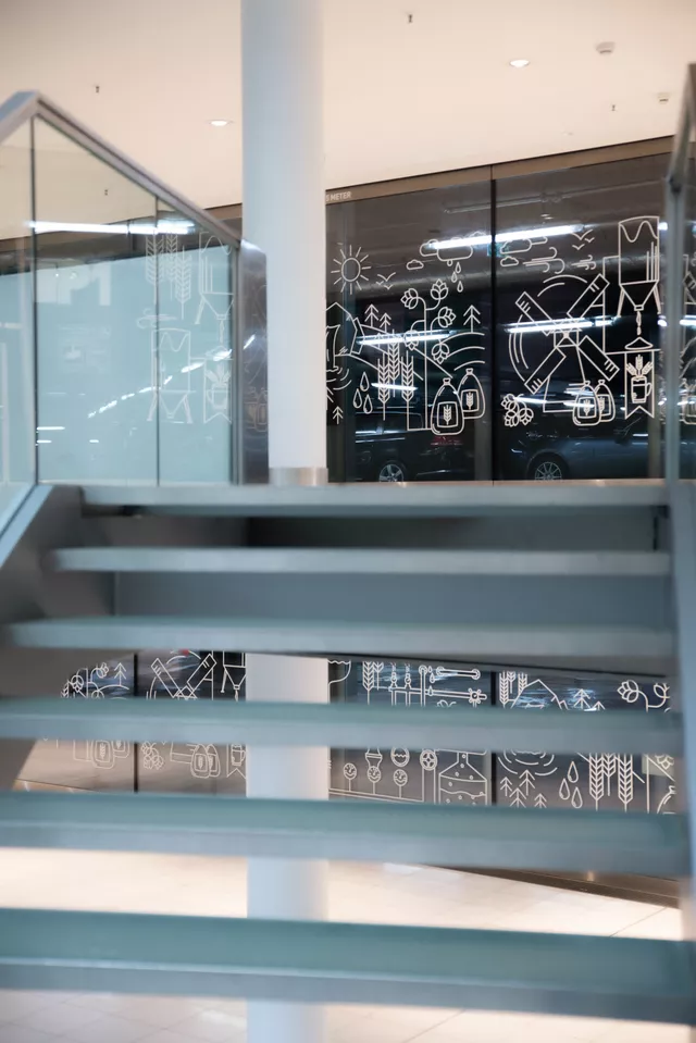 Folienschnitte in der Stuttgarter Schwabengalerie