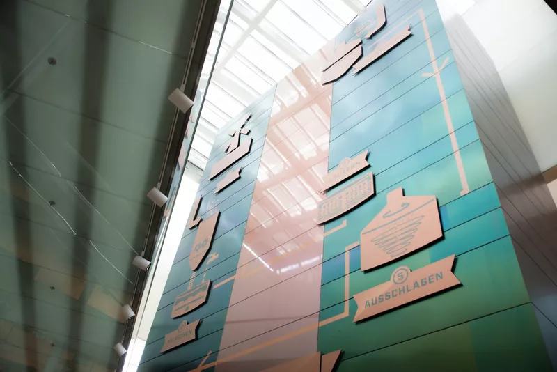 Der Brau-Prozess kurz erkl&auml;rt in der Schwabengalerie in Stuttgart