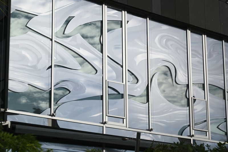 Bedruckte Chromfolie in Stuttgart am Schlossplatz